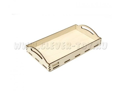 Поднос фанерный прямоугольный (Монтессори материалы)