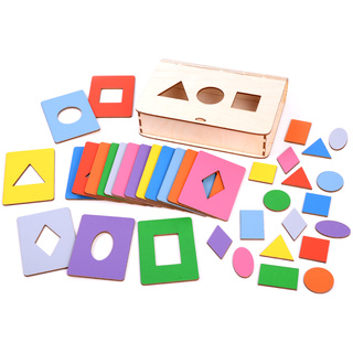 Досочки Сегена крашеные