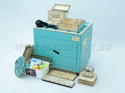 Комплект психолога "Инклюзивный куб АЛМА" для работы с детьми