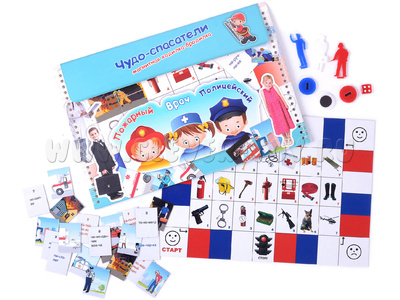 Магнитное развивающее пособие "Чудо-спасатели"